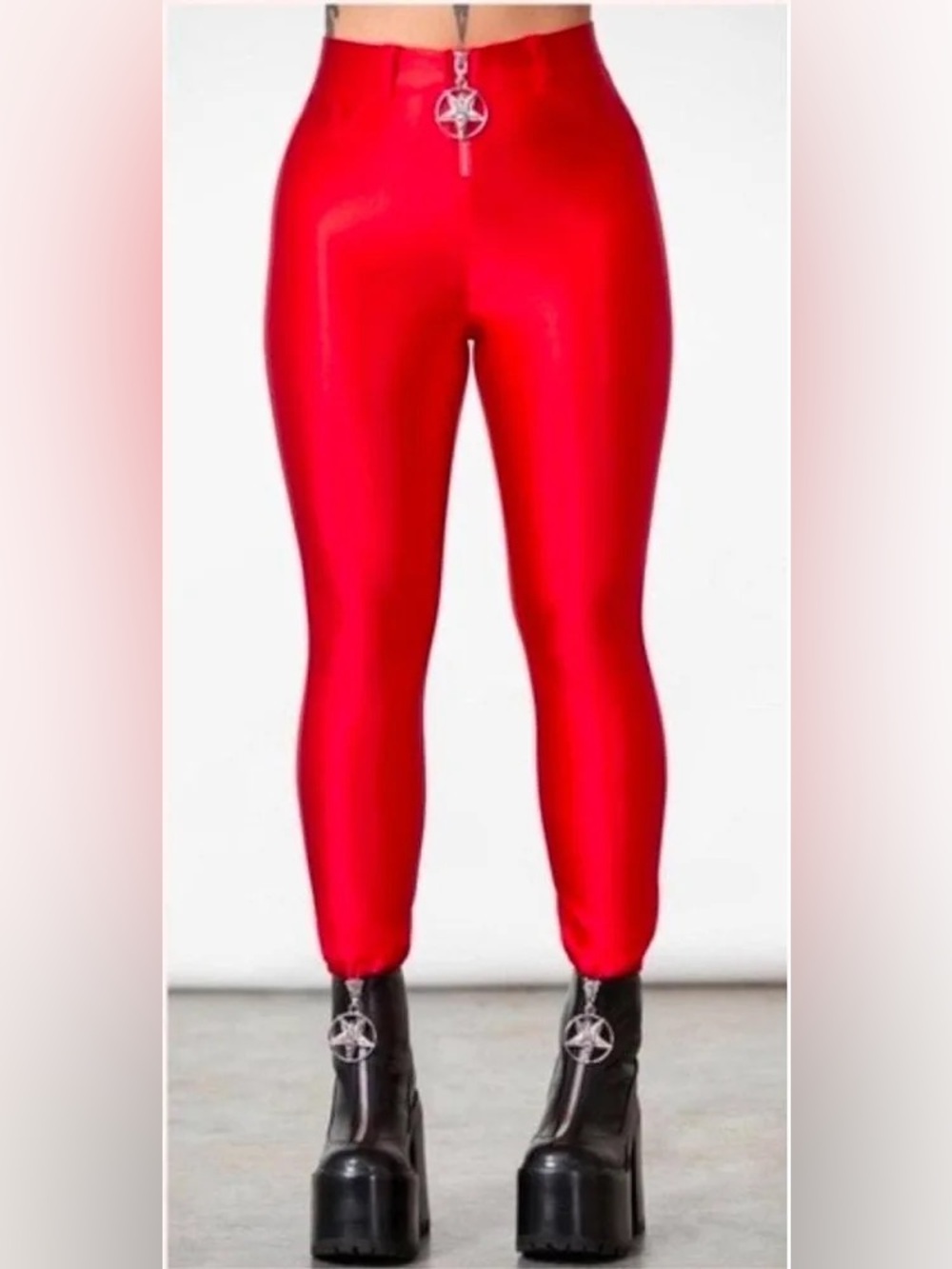 KILLSTAR DISCO OBSKURA JEANS (SCARLET)